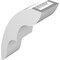 Ekena Millwork 3-in. W x 6-in. D x 10-in. H Ozark Architectural Grade PVC Knee Brace BRCP03X06X10OZK - alternate 2